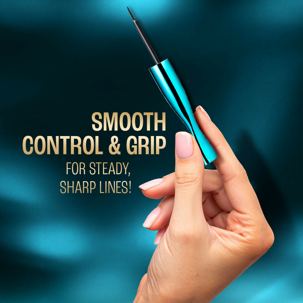 Lakme 9 To 5 Eyeconic Liquid Eyeliner - Deep Brown | Grocsy