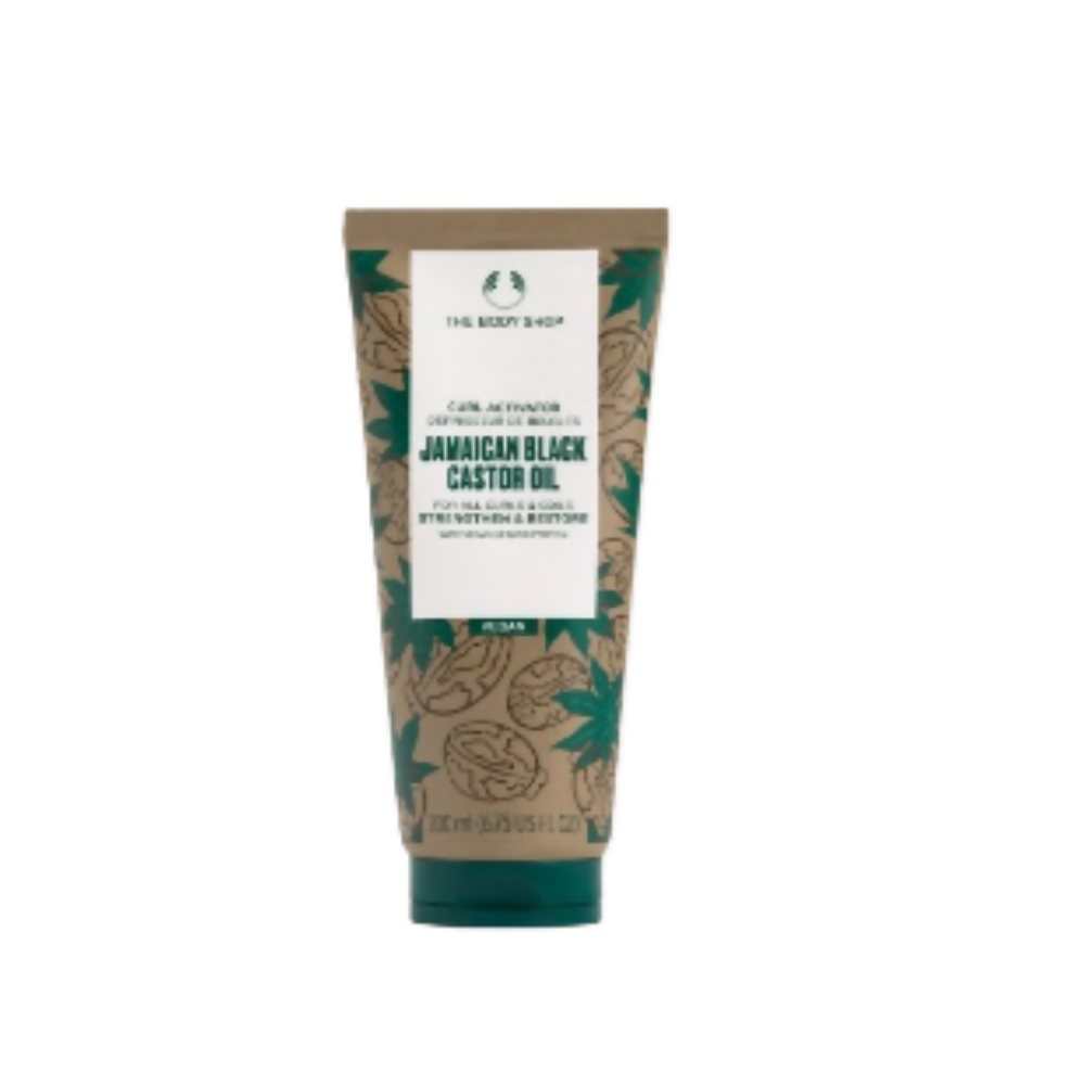 The Body Shop Jamaican Black Castor Oil Curl Activator for Curly Hair | Grocsy