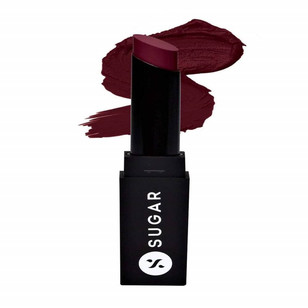 Sugar It's A-Pout Time! Vivid Lipstick - True Oxblood (Burgundy Red) | Grocsy
