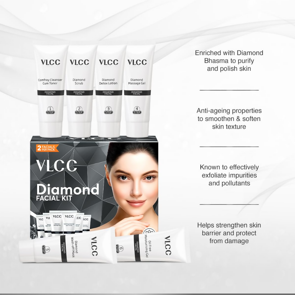VLCC Gold Facial Kit & VLCC Diamond Facial Kit | Grocsy