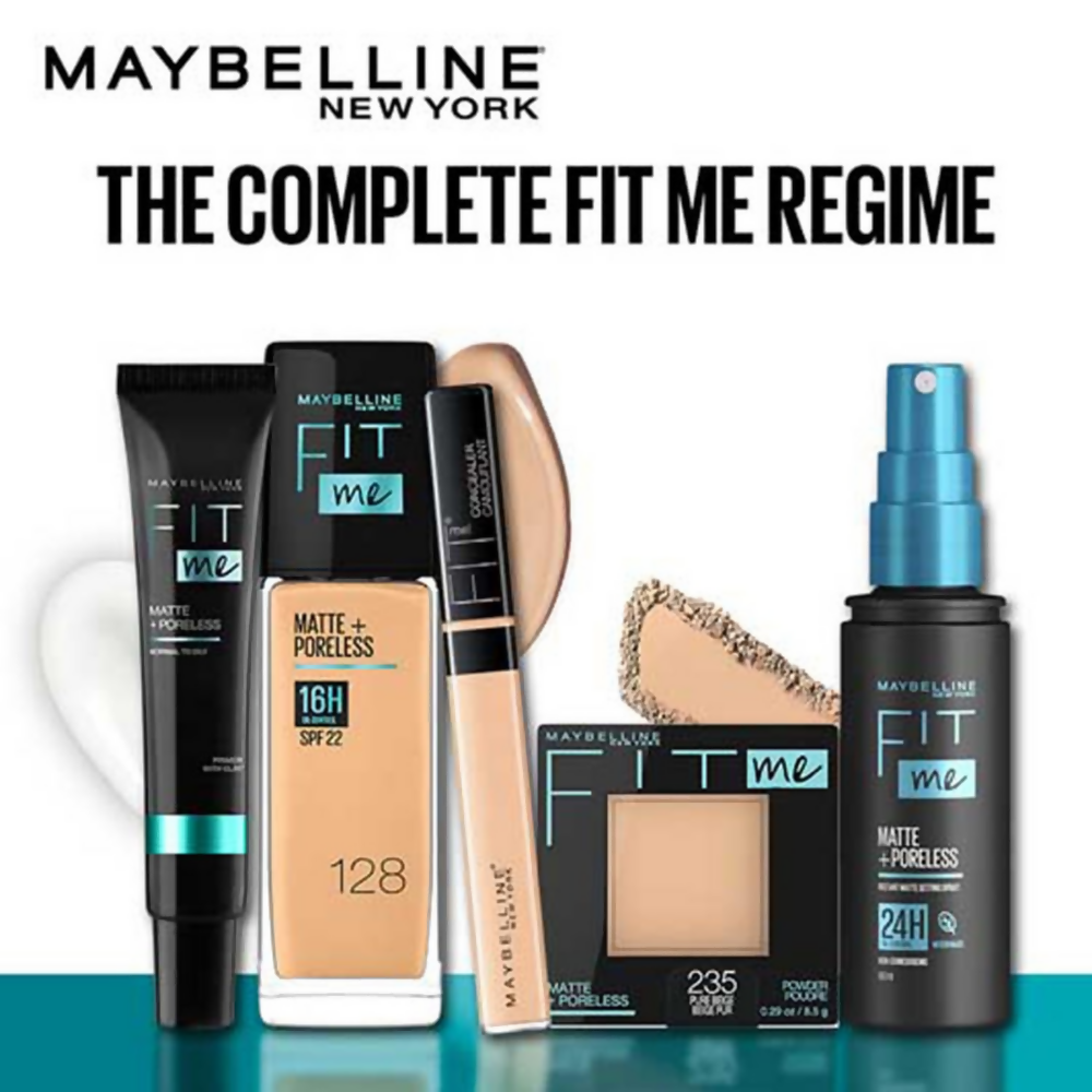 Maybelline New York Fit Me Matte Poreless Pressed Face Powder - True Beige 222 | Grocsy
