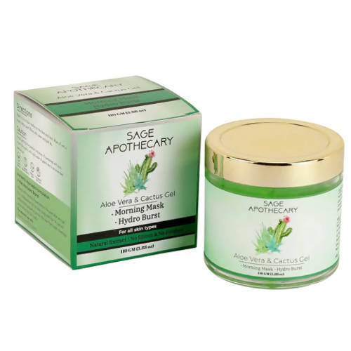 Sage Apothecary Aloe Vera Cactus Gel Morning Mask | Grocsy