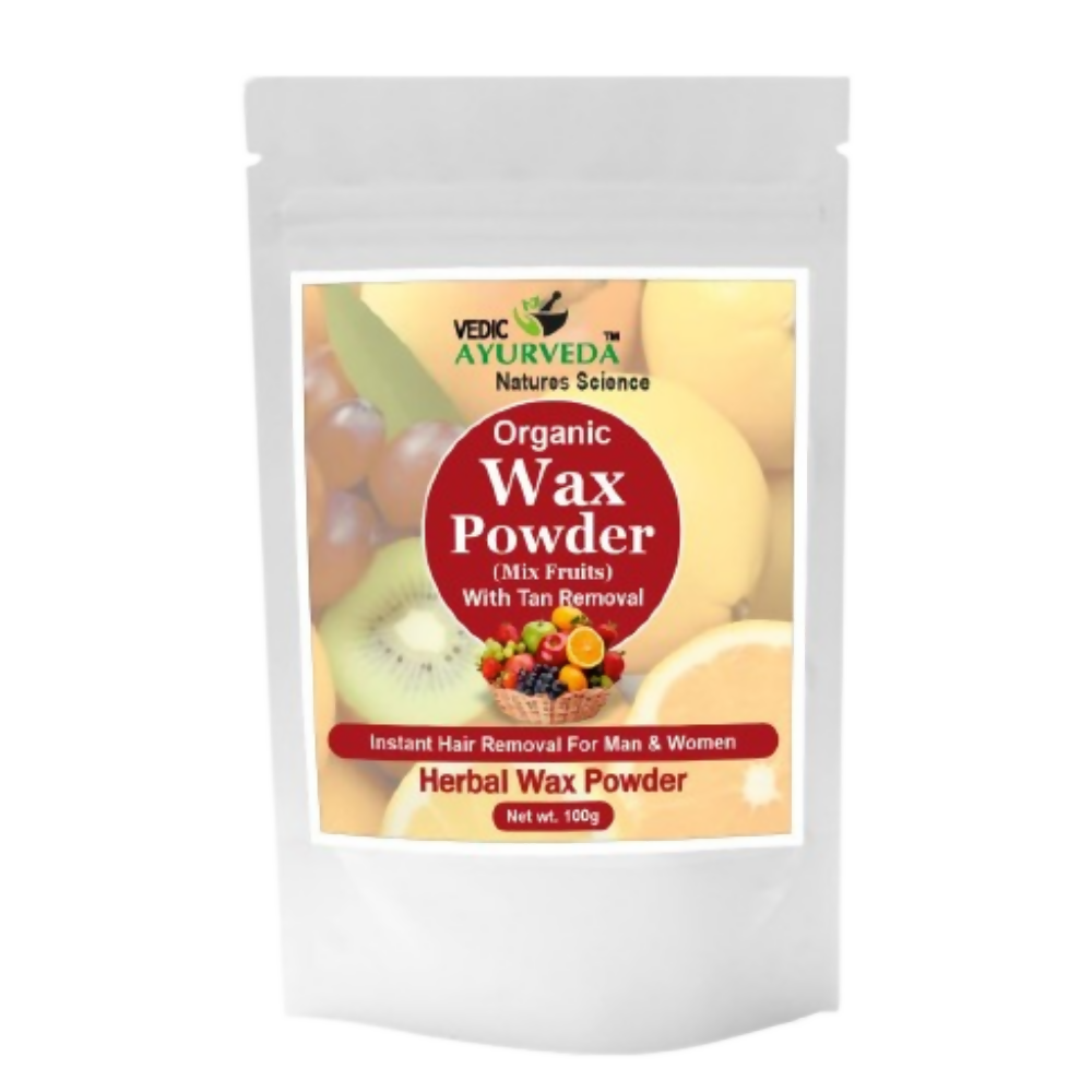 VedicAyurveda Herbal Wax Powder - Mix Fruits | Grocsy