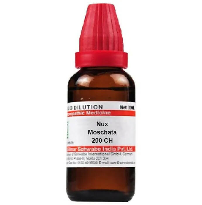 Dr. Willmar Schwabe India Nux Moschata Dilution | Grocsy