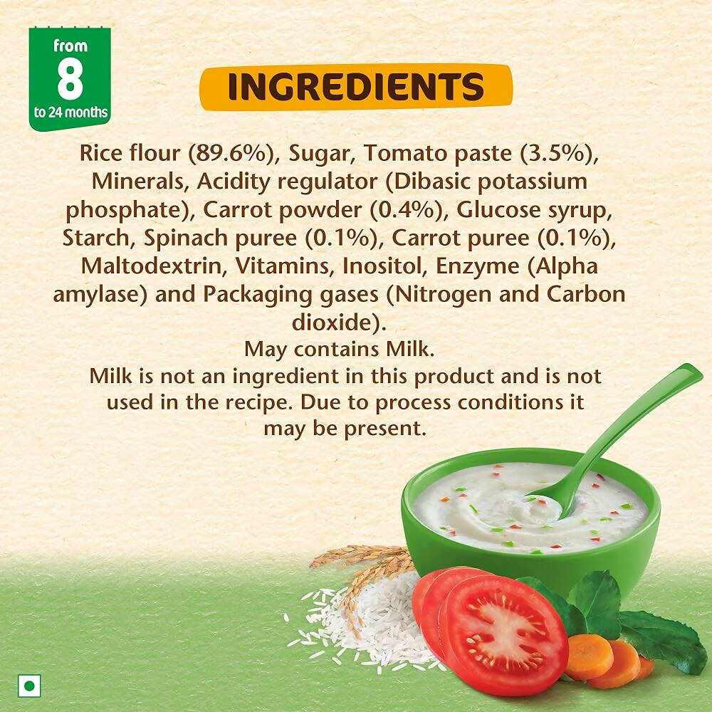 Nestle Nestum Baby Cereal - Rice Vegetables (8 Months-24 Months) | Grocsy