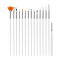 Bronson Professional Nail Art Kit Brush Set Acrylic Uv Polish Brushes Tool Kit | Grocsy