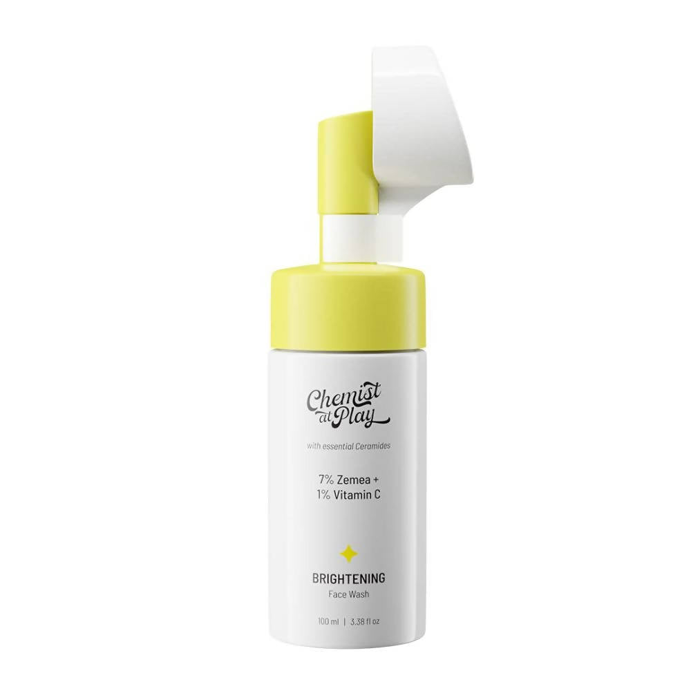 Chemist At Play Brightening Face Wash with 7% Zemea + 1% Vitamin C For Deeply Cleanses & Brightens the Skin | Grocsy