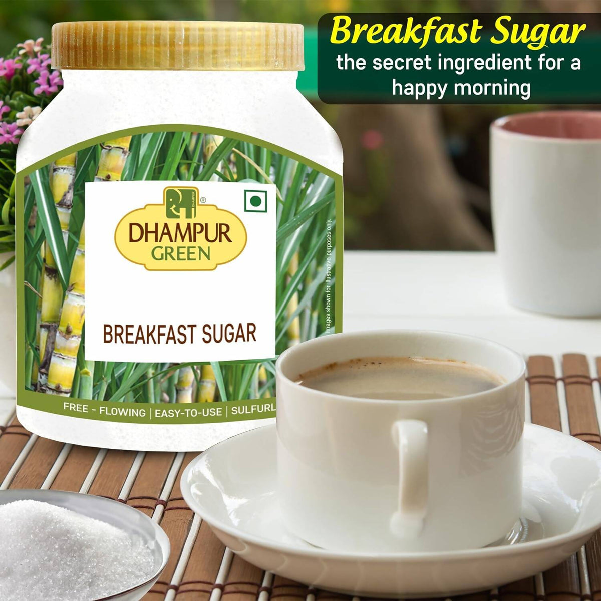 Dhampur Green Breakfast Sugar | Grocsy