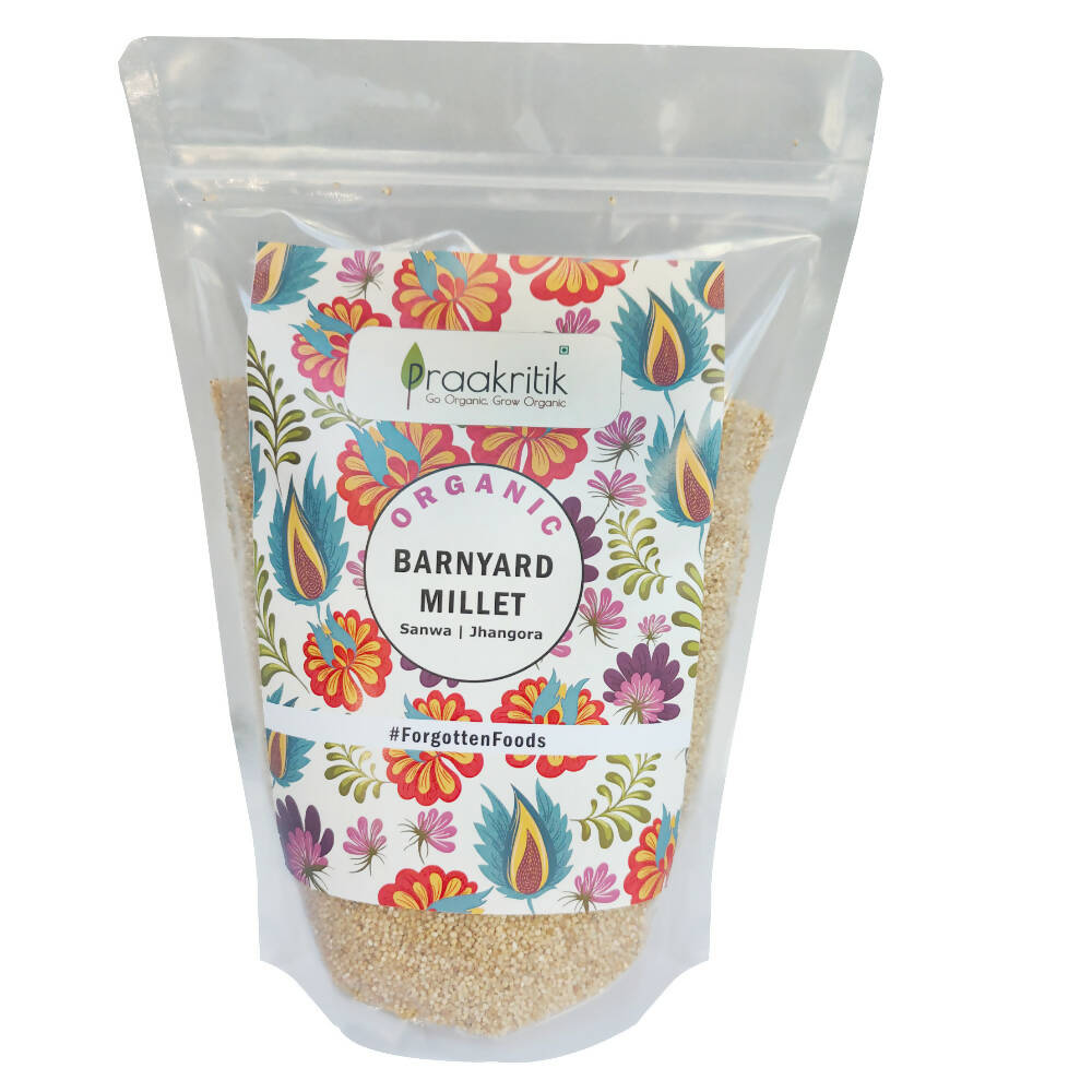 Praakritik Organic Farms Barnyard Millet (Sanva) | Grocsy