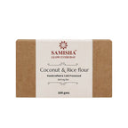 Samisha Organic Coconut Milk & Rice Flour Skin Healing Bathing Bar | Grocsy