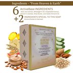 Nyassa Silkening Almond Butter Luxurious Handmade Soap | Grocsy