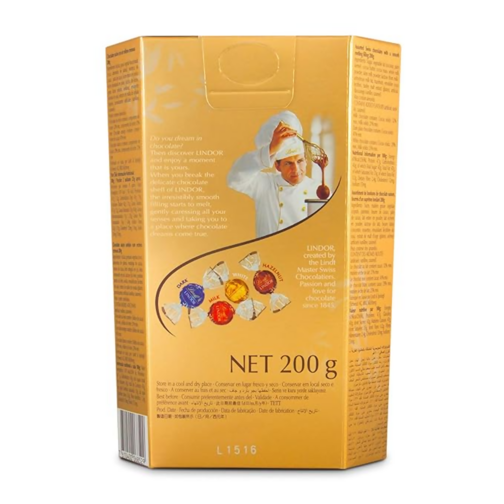 Lindt Lindor Milk Chocolate Box And Lindor Assorted Chocolate Box | Grocsy