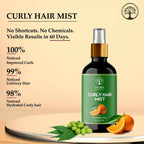 Ivory Natural Curly Hair Mist - Revitalize, Define, And Nourish Your Curly Hair | Grocsy