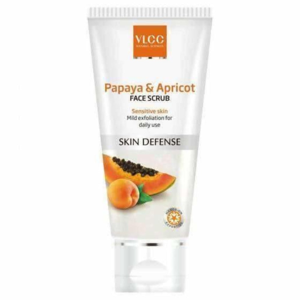 VLCC Papaya & Apricot Scrub | Grocsy