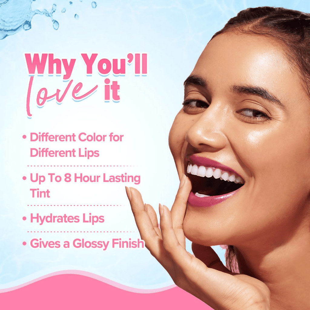 Aqualogica Plump+ Pouty Li-Ph Gloss - Watermelon Slice - Limited Time Offer | Grocsy