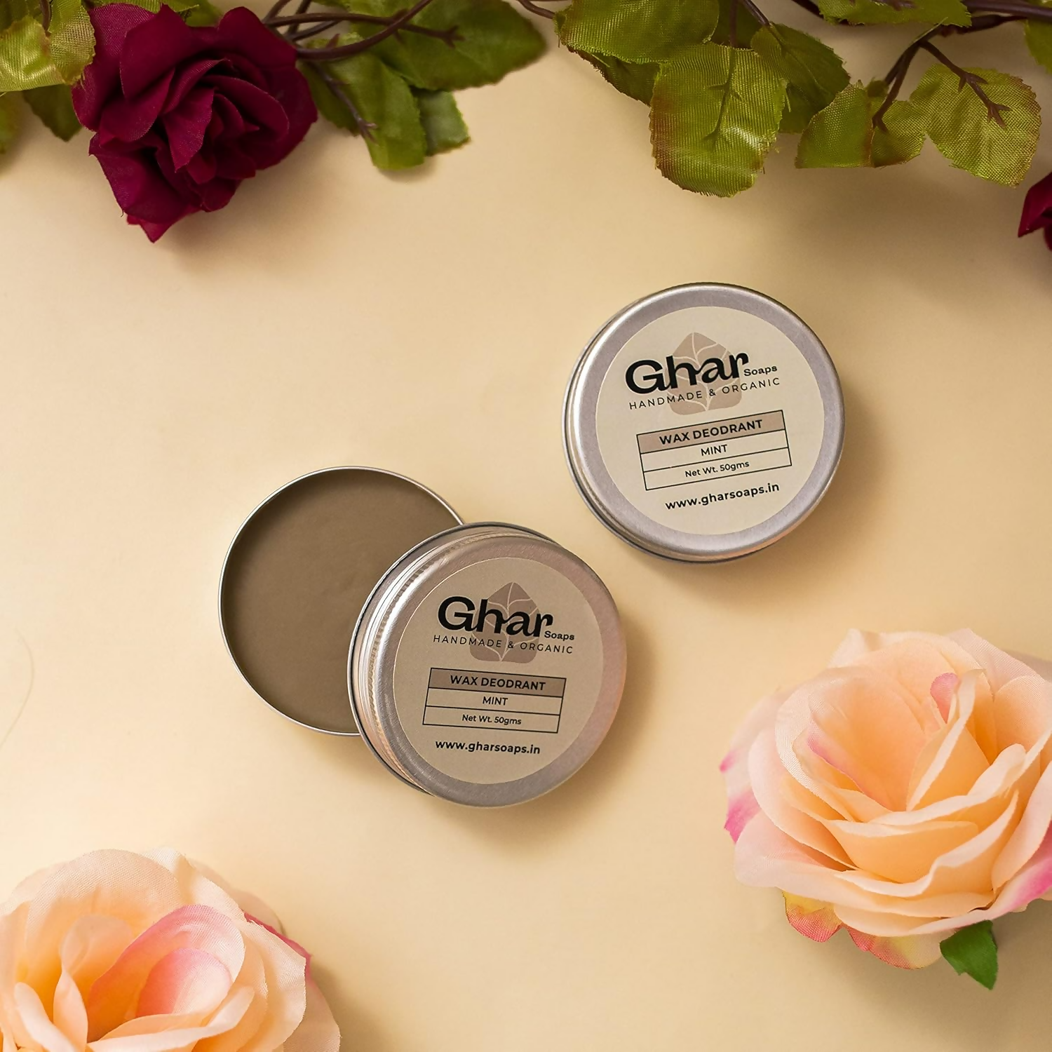 Ghar Soaps Organic Deodorant For Women And Men | Grocsy