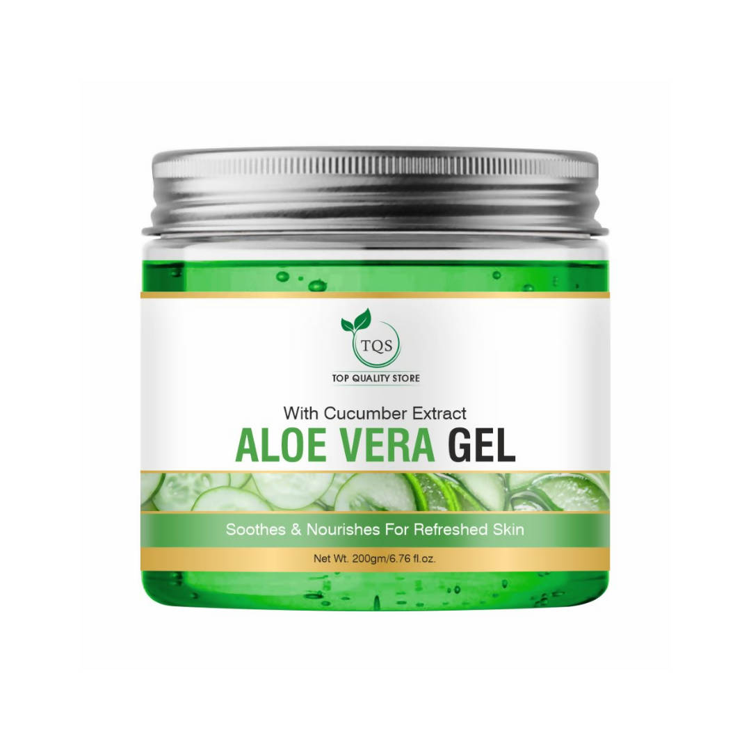 TQS Aloe Vera Gel With Cucumber Extract | Grocsy