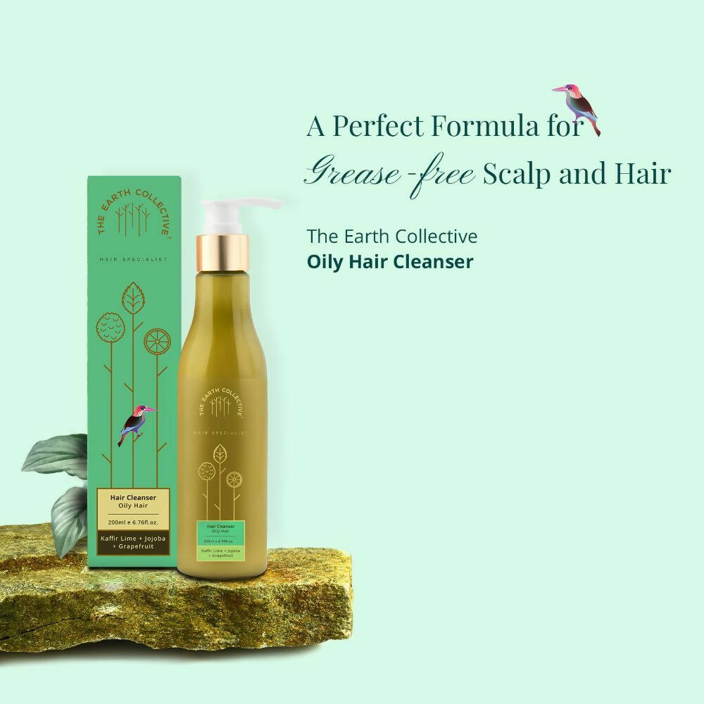 The Earth Collective Hair Cleanser - Oily Hair- Shampoo | Grocsy