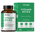 Nirvasa Vitamin D3 + K2 Tablets | Grocsy