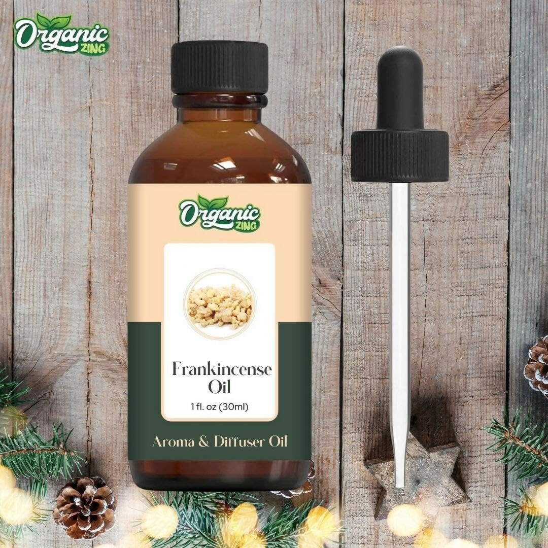 Organic Zing Frankincense Aroma & Diffuser Oil for Festive Season | Grocsy