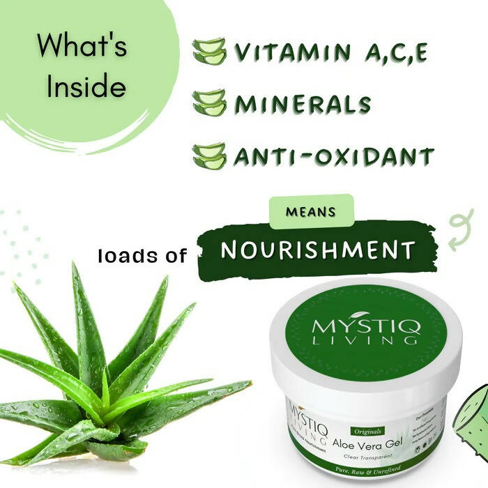 Mystiq Living Originals Aloe Vera Gel | Grocsy