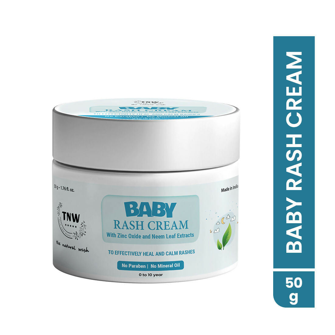 The Natural Wash Diaper Rash Cream for Babies | Grocsy