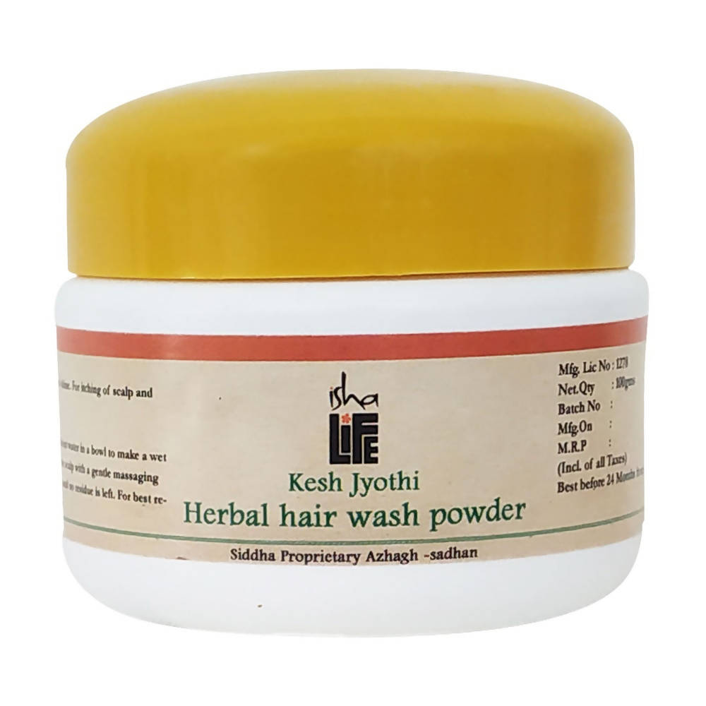 Isha Life Kesh Jyoti Herbal Hair Wash Powder | Grocsy