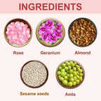 Bodyherbals Calming Rose & Geranium Body Massage Oil | Grocsy