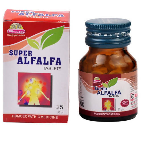 Wheezal Homeopathy Super Alfalfa Tablets | Grocsy