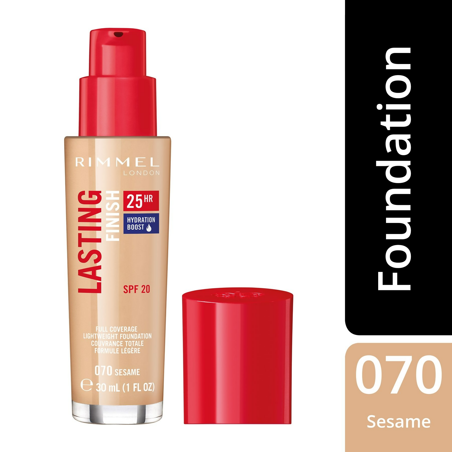 Rimmel London Lasting Finish 25 Hour Foundation SPF 20 - Sesame | Grocsy