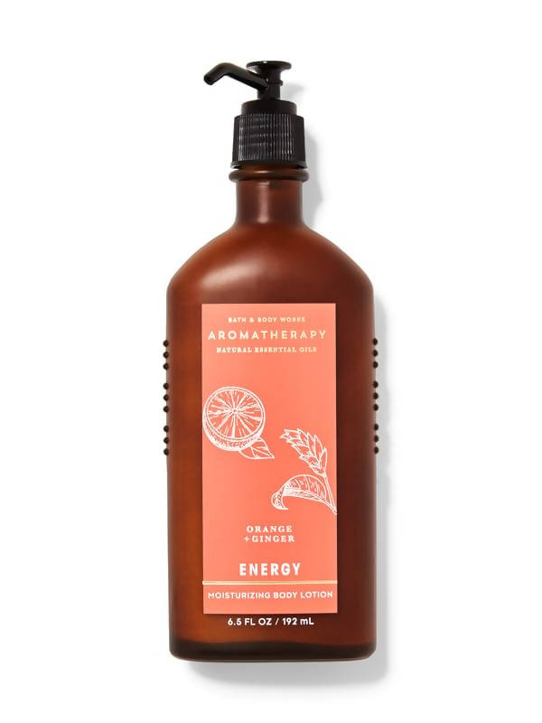 Bath & Body Works Aromatherapy Orange Ginger Energy Body Lotion | Grocsy