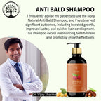 Ivory Natural Bald Shampoo Organic For Loss Of Hair And Get Fuller Thicker Hair | Grocsy