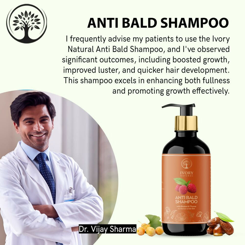 Ivory Natural Bald Shampoo Organic For Loss Of Hair And Get Fuller Thicker Hair | Grocsy