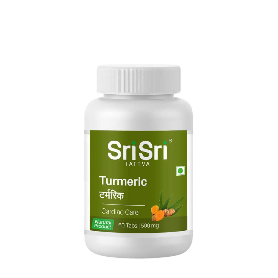 Sri Sri Tattva Turmeric Cardiac Care Tablets | Grocsy