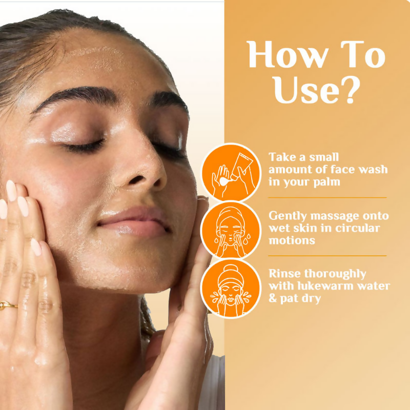 Richfeel Vitamin C Face Wash Glowing & Brightening | Grocsy
