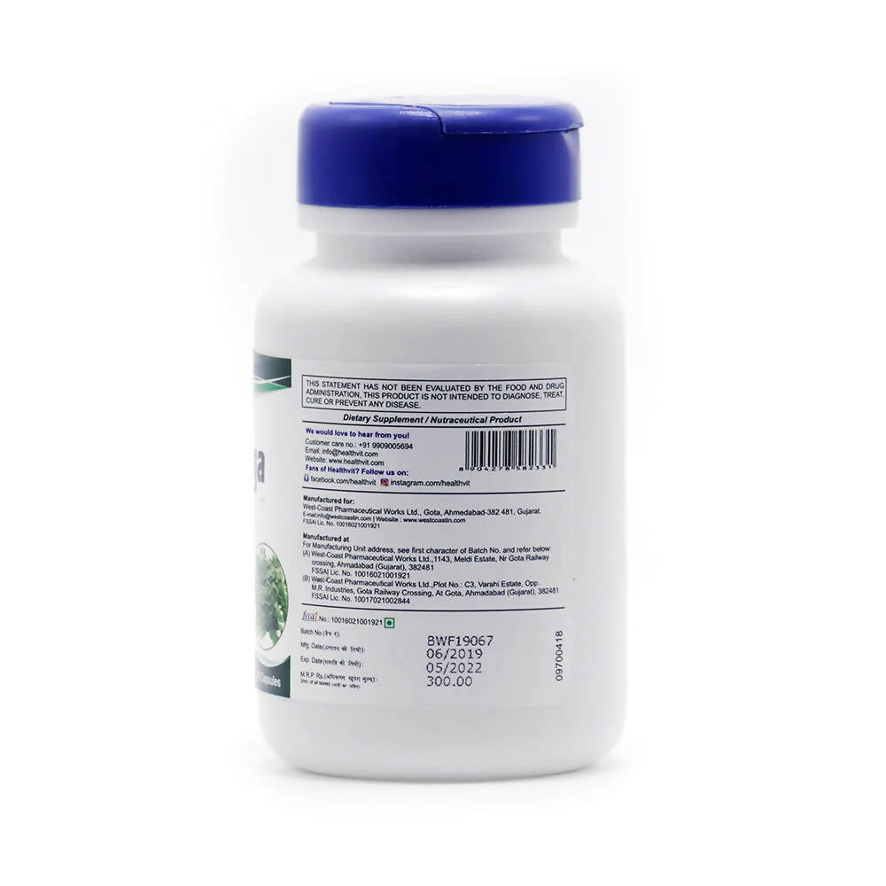 Healthvit Moringa Capsules | Grocsy