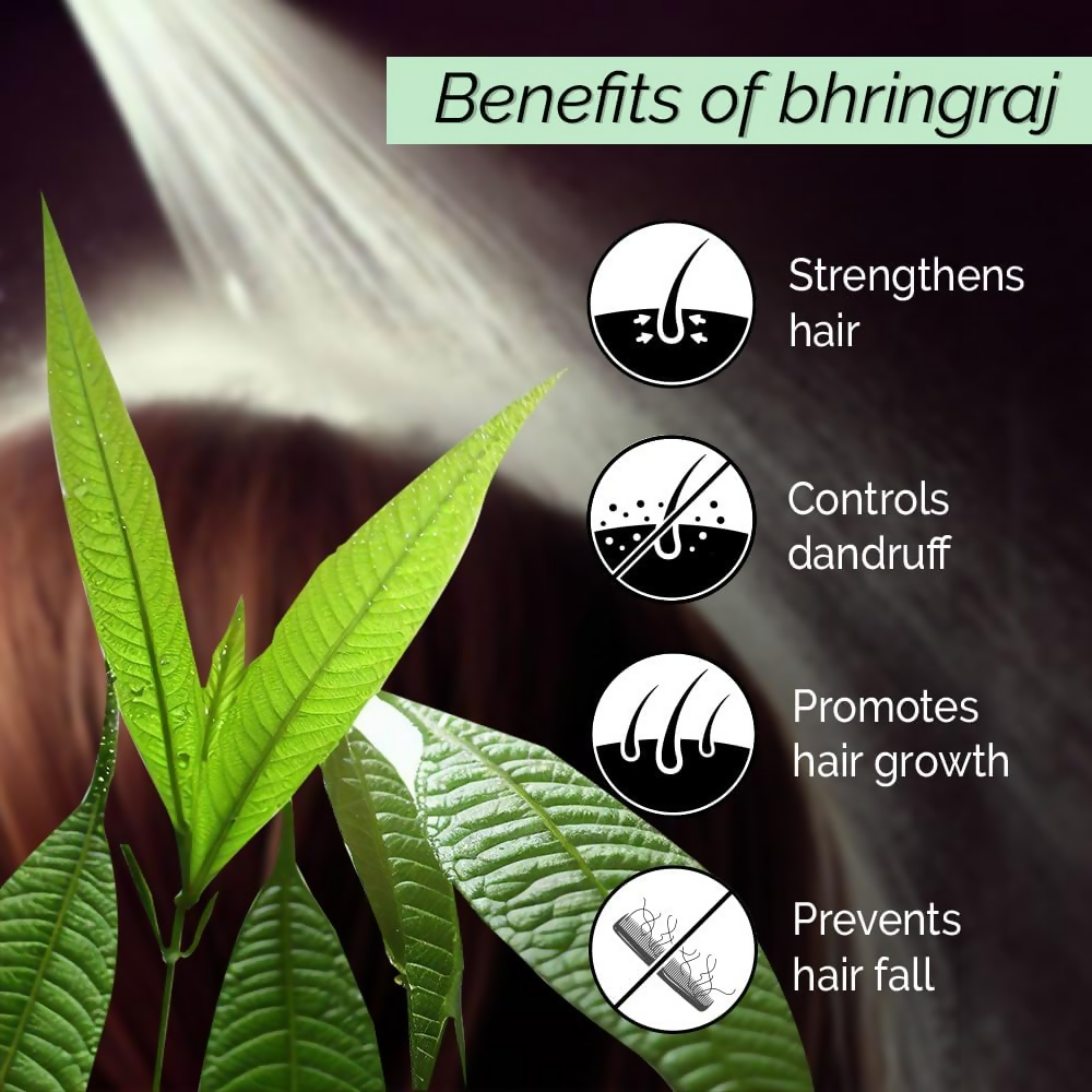 Pyoura Bhringraj Non-Oily Hair Spray Serum Mist | Grocsy