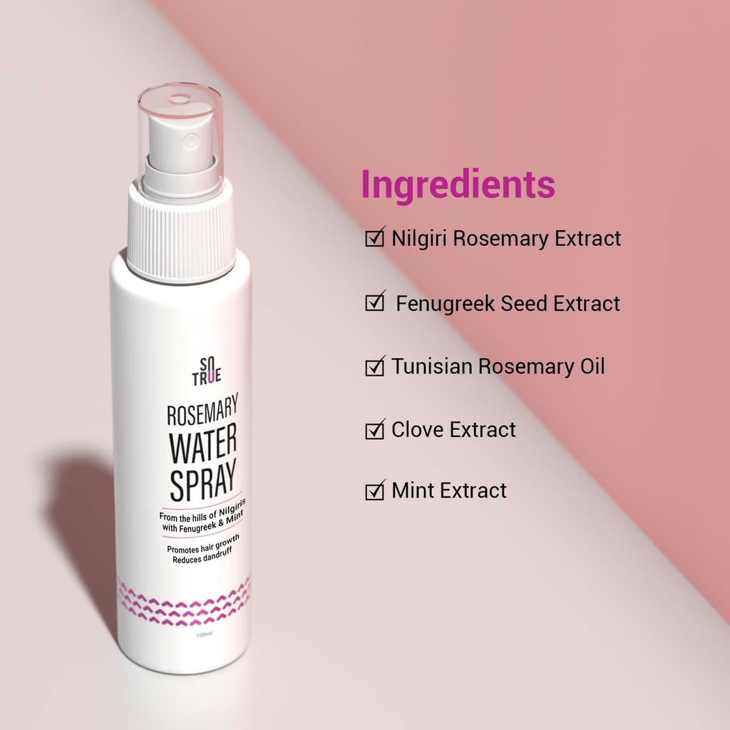 Sotrue Rosemary Water Spray For Hair Growth | Grocsy