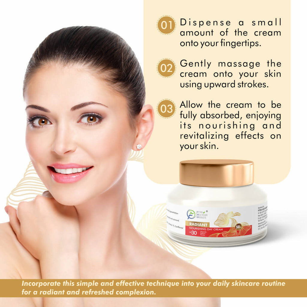 Fytika Radiant Nourishing Day Cream with Saffron, Almonds and Honey with SPF30 | Grocsy