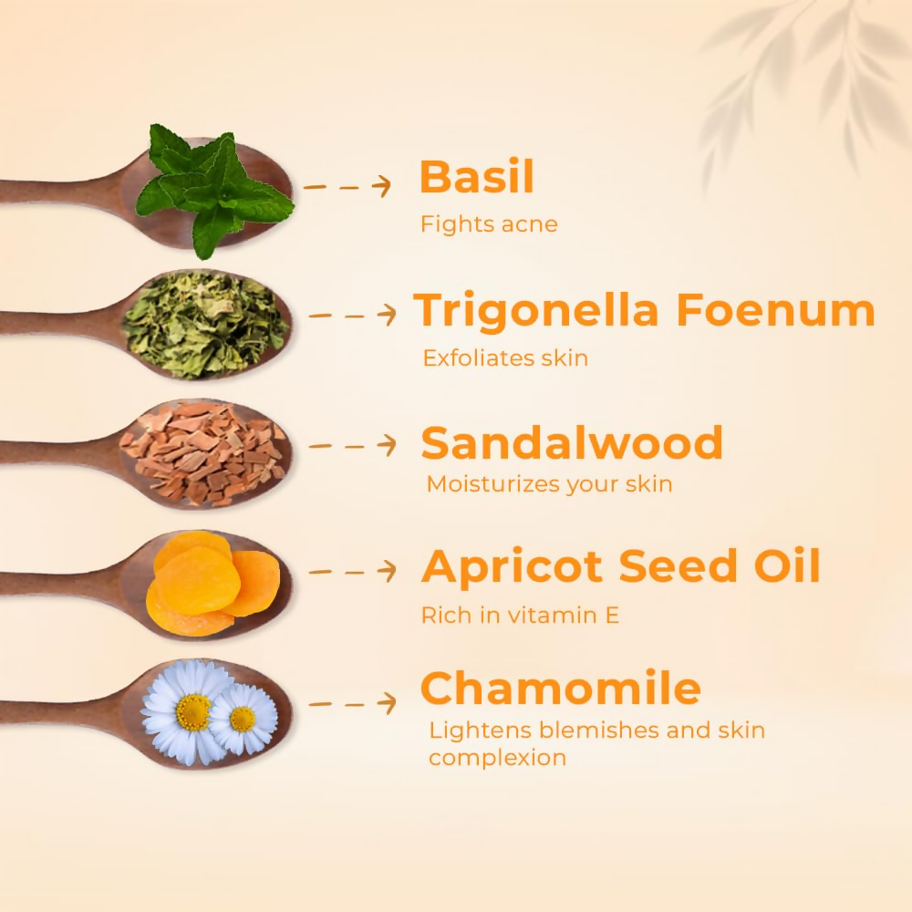 Khadi Mauri Herbal Vitamin C Face Wash | Grocsy
