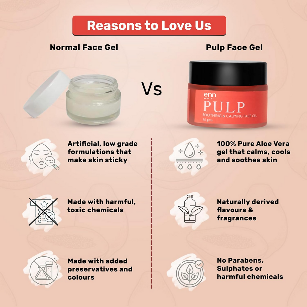 Enn Pulp Soothing & Calming Face Gel | Grocsy