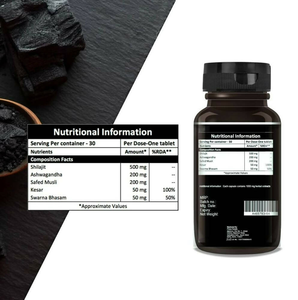 LongHealth Pure Himalayan Organic Sj Tablets | Grocsy