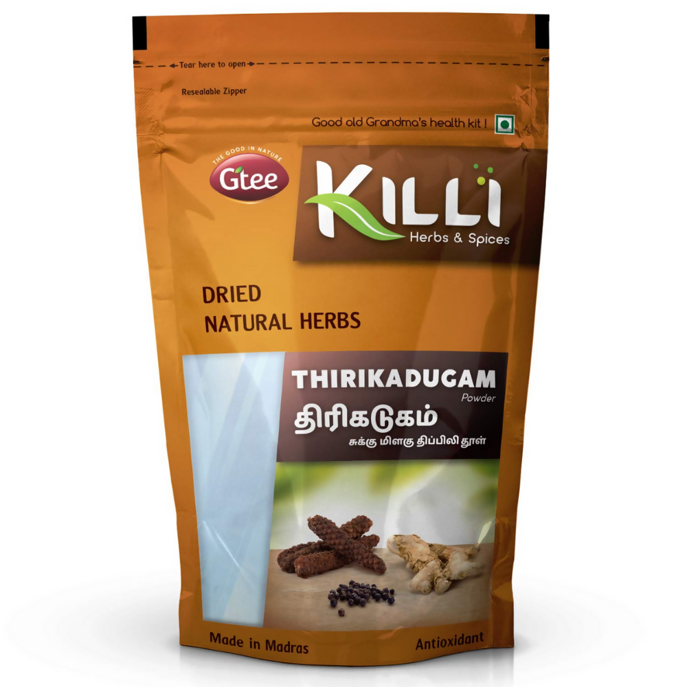 Killi Thirikadugam - Trikatu Churna - Thirukaduga Powder | Grocsy