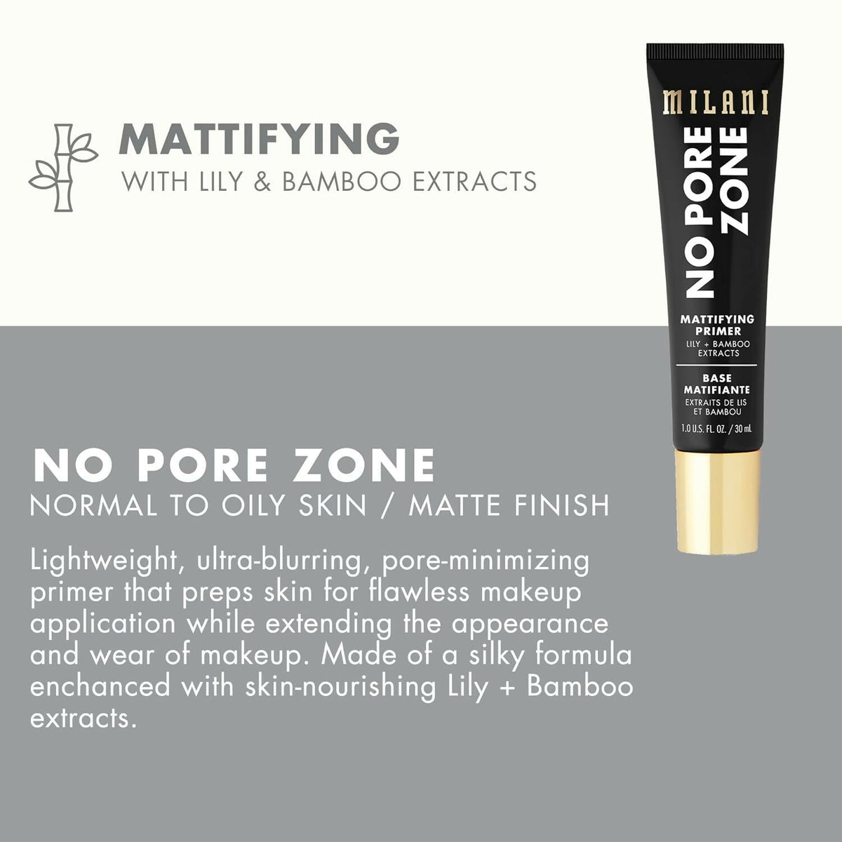 Milani No Pore Zone Mattifyng Face Primer | Grocsy
