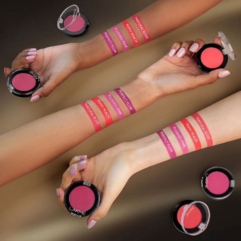 Lakme Face It Blush - Perfect Plum | Grocsy