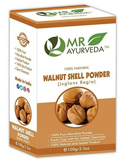 MR Ayurveda Walnut Shell Powder | Grocsy