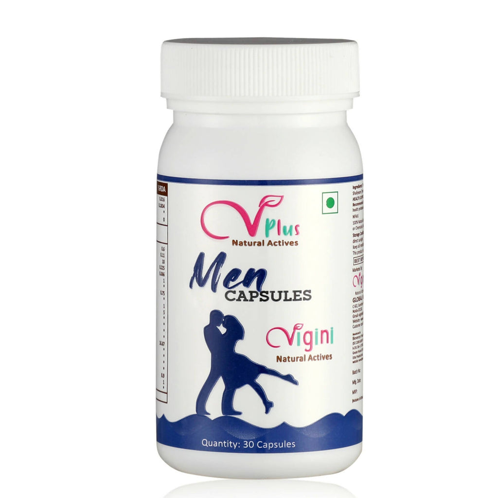 Vigini Natural Actives Men Capsules for Vitality Booster | Grocsy
