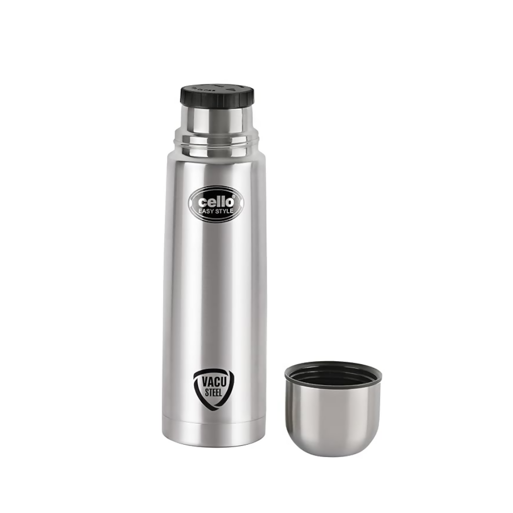 Cello Easystyle Insulated Stainless Steel Flask Water Bottle with Jacket | Grocsy