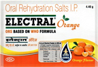 Electral FDC ORS Sachets Orange Flavour | Grocsy