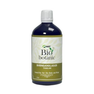 MRT Organics Bio Botanic Bhringamalakadi Thailam | Grocsy